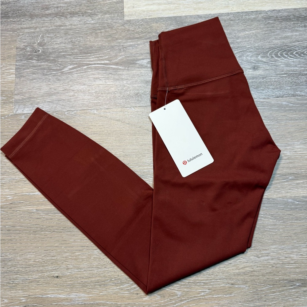 Lululemon Wunder Train High-Rise Tight 25" - Date Brown